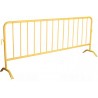 Crowd Control Barrier: yellow