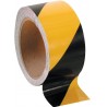 Incom Hazard Awareness Tape: 3" black / yellow