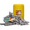 Spill Kit Drum: Allwick Universal, 38 gallon capacity